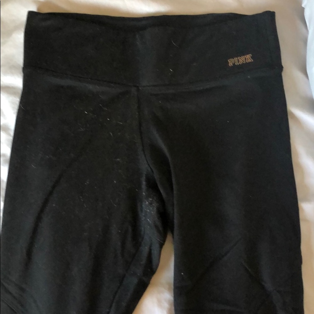 Pink Capri Leggings Small